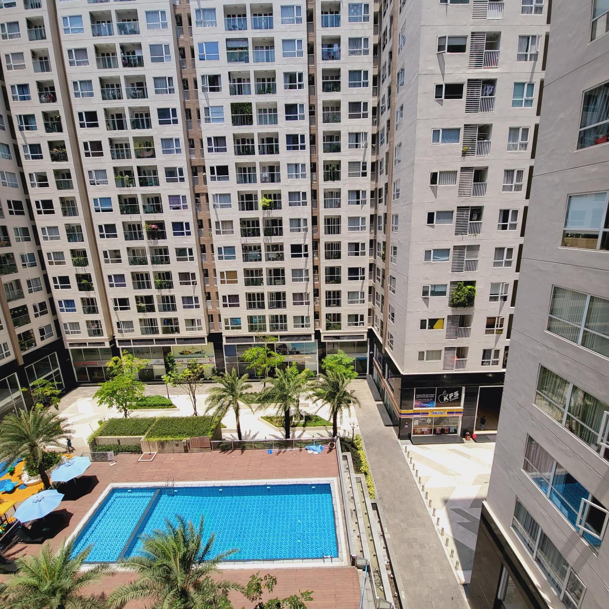 Austin Sky Center Cbd- Near International Airport Appartement Ho Chi Minh-stad Kamer foto